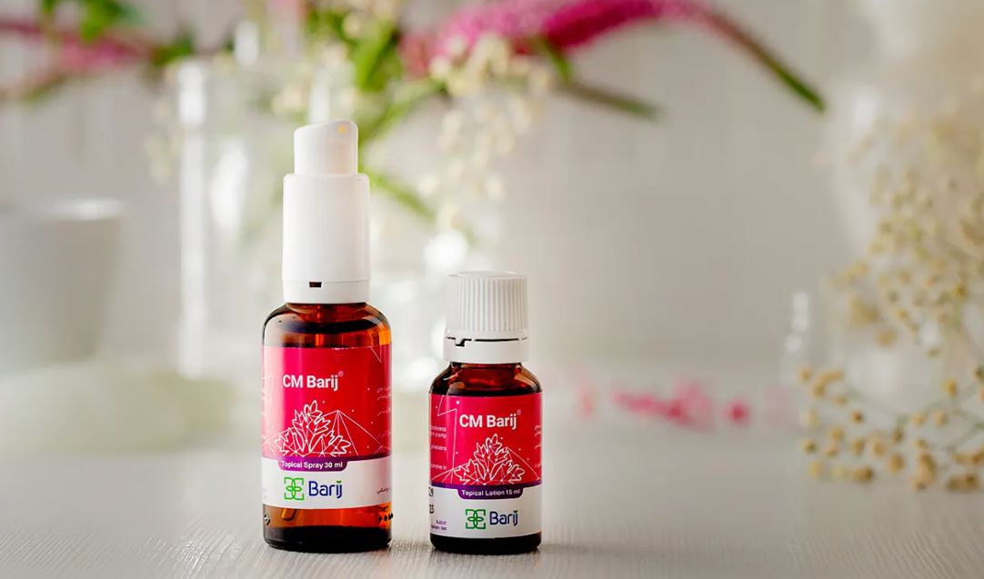 Herbal analgesic cream  CM Barrage Spray