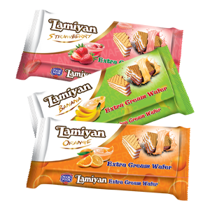 LAMIYAN Extra Cream Fruit-Flavored Wafer - Family Soft Pack