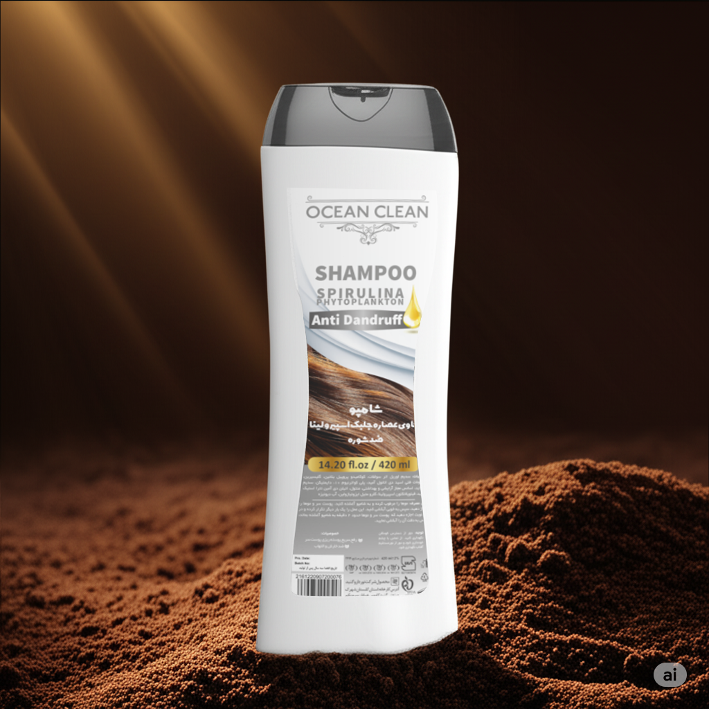 Ocean Clean Spirulina Anti-Dandruff Shampoo  420 ml