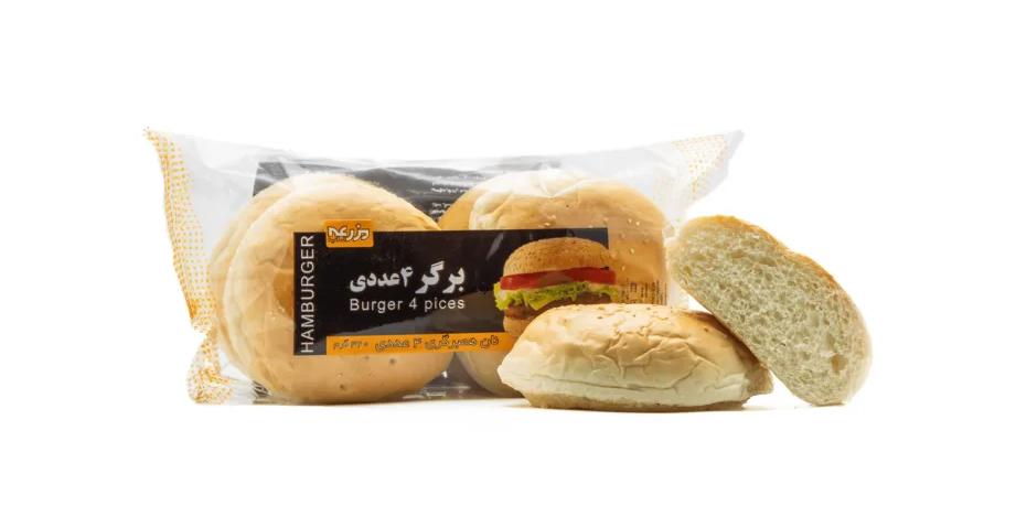 4Hamburger Buns Bread  330g