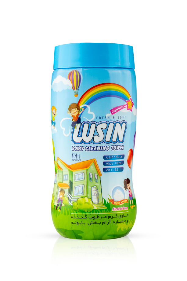 LUSIN Baby Wet Wipes  Baby Cleaning Towel (Canister Pack)