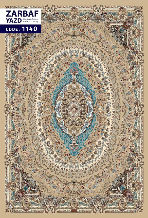 Zarbaf Yazd Modern Laminate Rugs - Modern Carpet