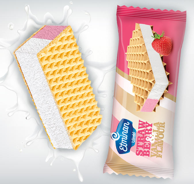 Eminan Cream-Filled Wafer Biscuit Bar Assorted Flavors