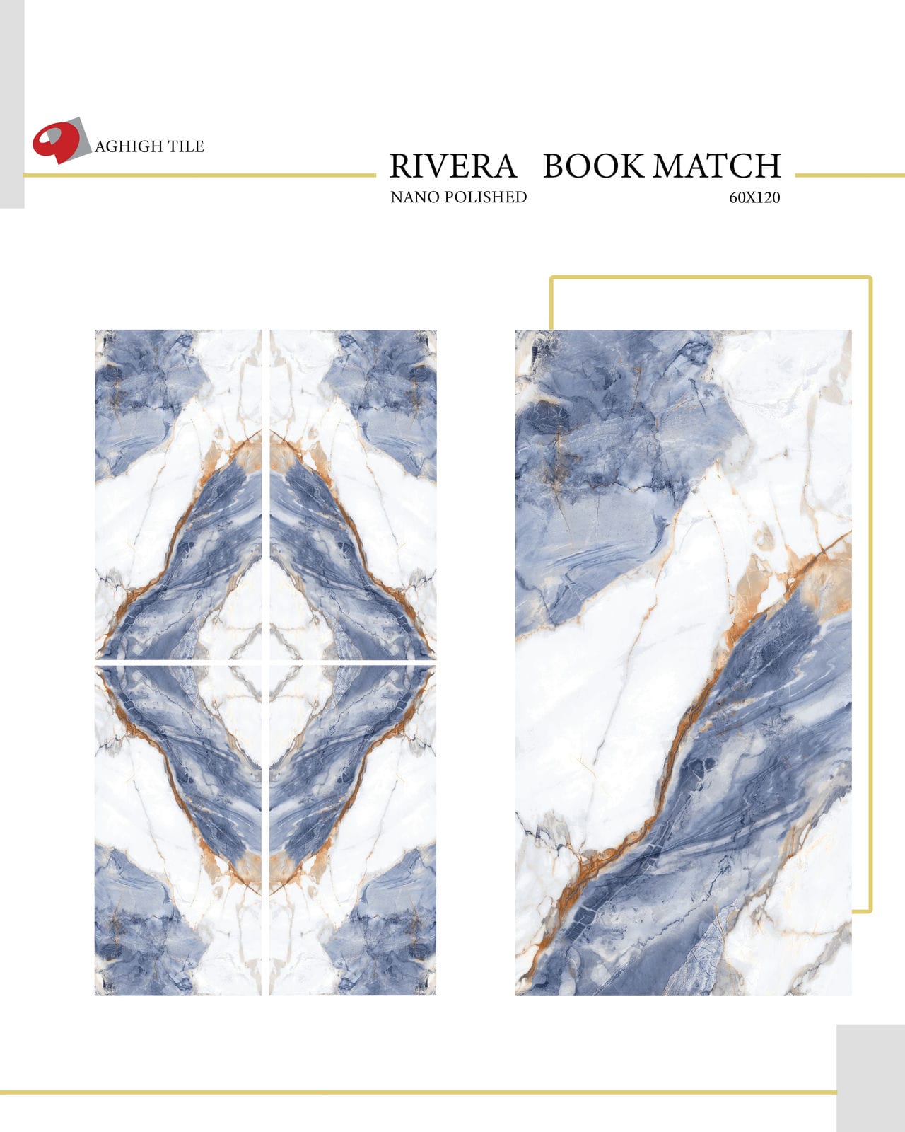 Rivera Book Match A&B | 60x120