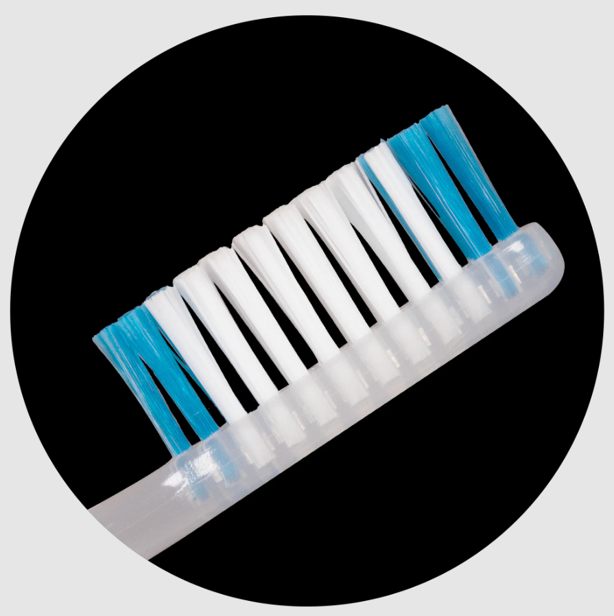 Hident Professional Medium Toothbrush with Frame