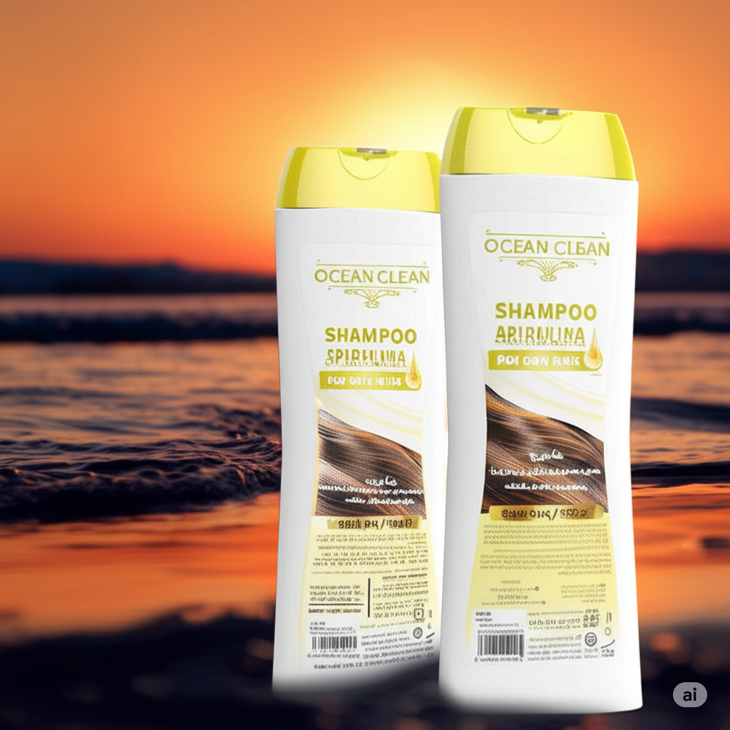 Ocean Clean Spirulina Dual-Action Daily Shampoo  420 ml