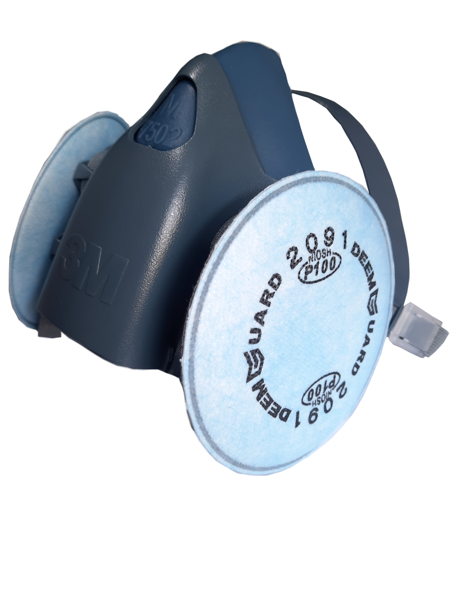 P100 Nanofiber Respirator Filter  Model 2091 (Compatible with 3M Masks)
