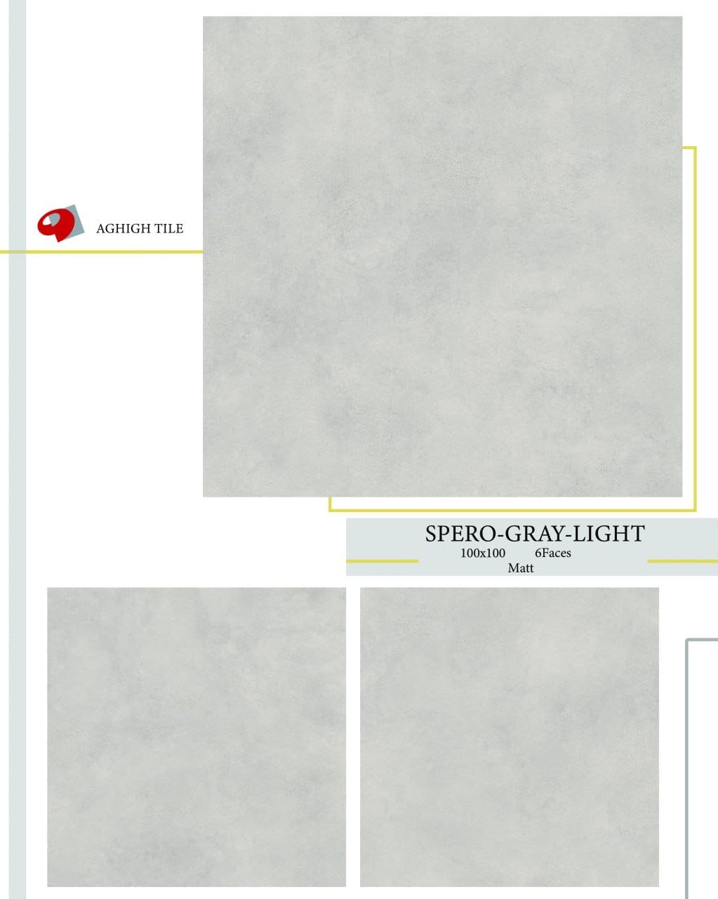 Плитка Light Gray Spero | 100x100