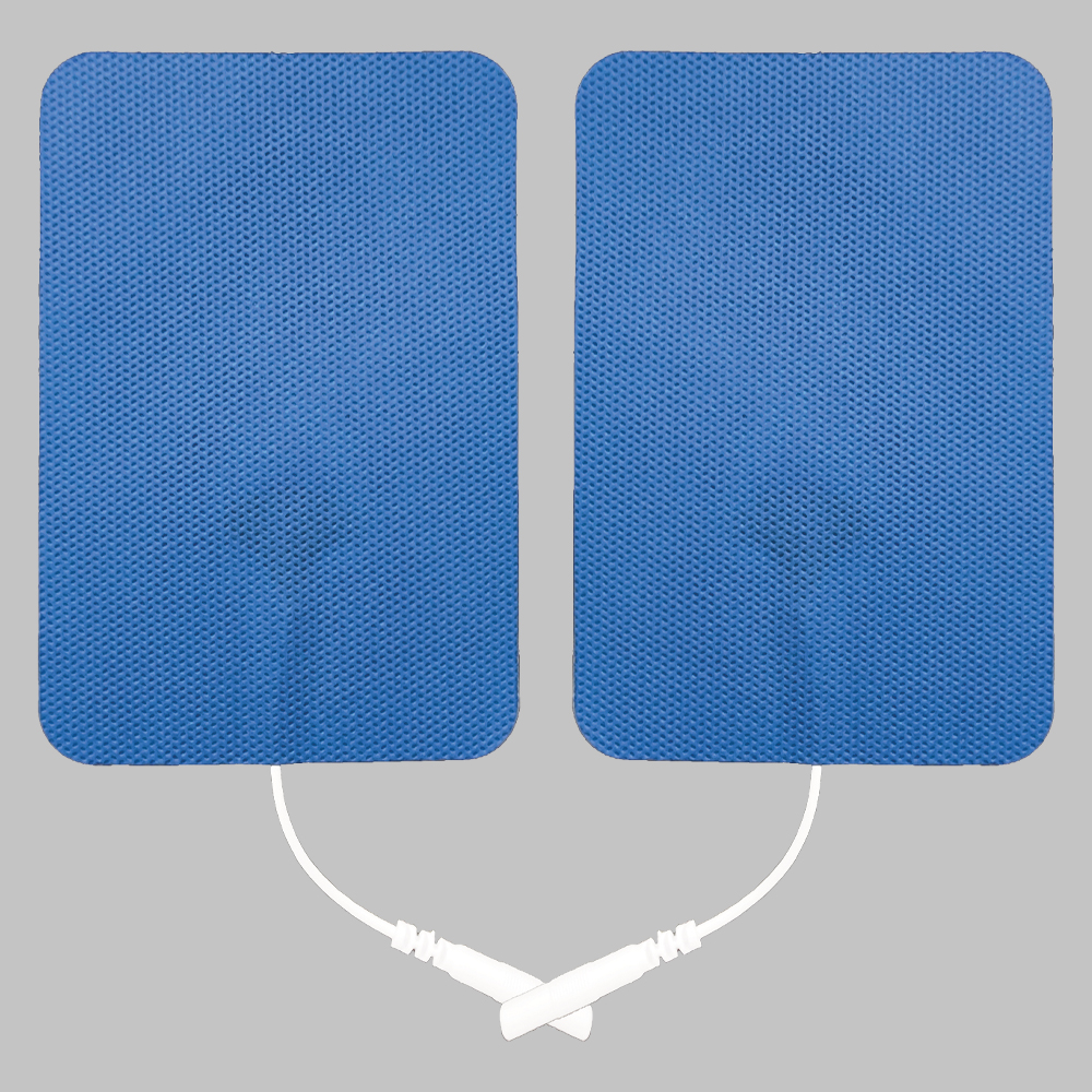 Extra-Large Rectangular Gel Electrotherapy Electrode Pads