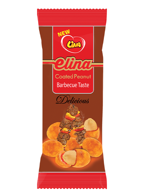 Barbecue Flavor Coated Peanuts