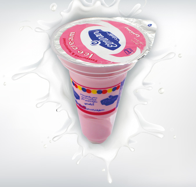 Pasteurized & Homogenized Bubble Gum Ice Cream (Cup Cone)