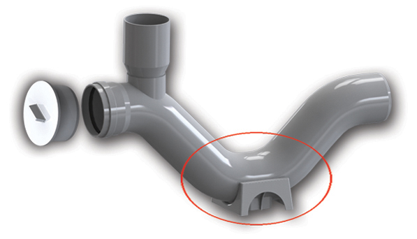 UPVC Simple & Cascade Siphon (Floor Drain Siphon)