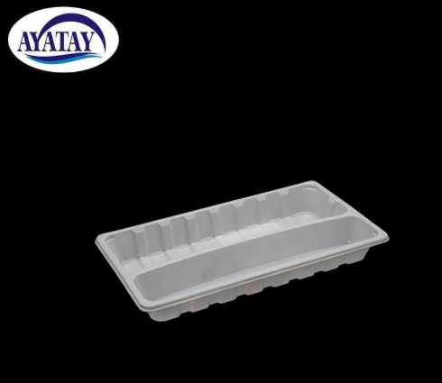 Disposable container 800 cc and 1200 cc white