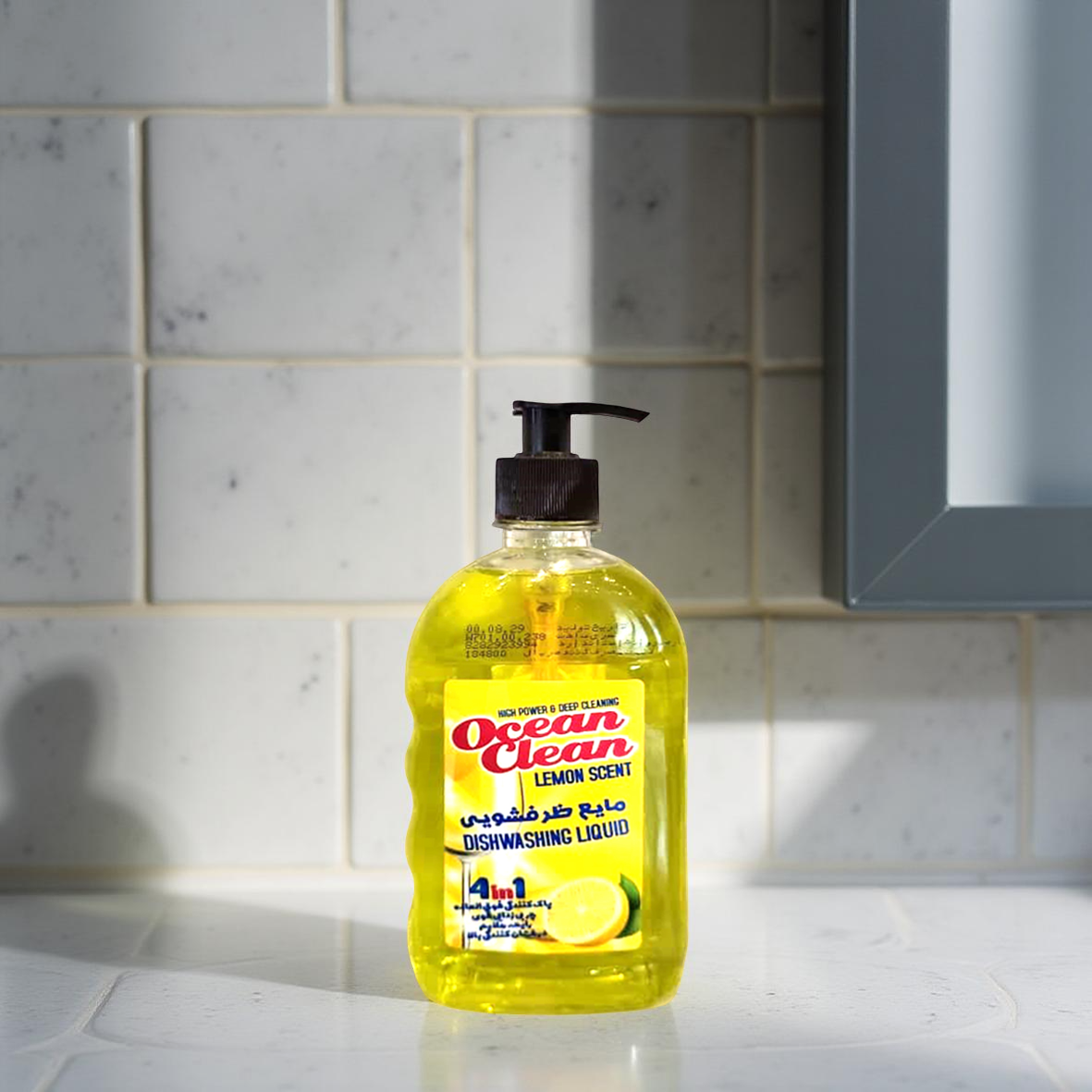 Ocean Clean Dishwashing Liquid  Lemon Scent (1000 g)