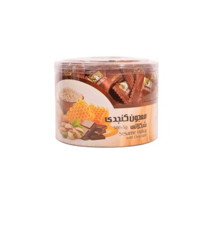 Shirreza Premium Flavored Sesame Tahini Halva Traditional Persian Sweet 500g