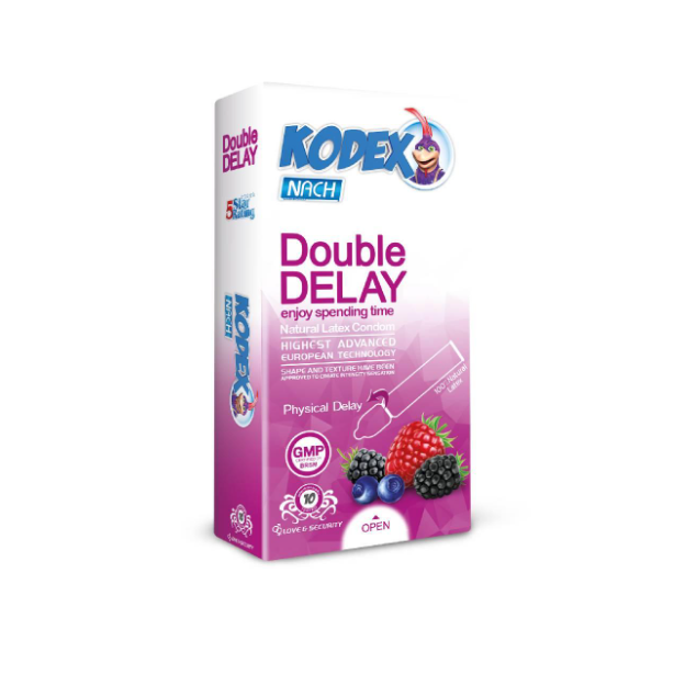 Kodex Delayed Physical Condom - Double Pack of 10