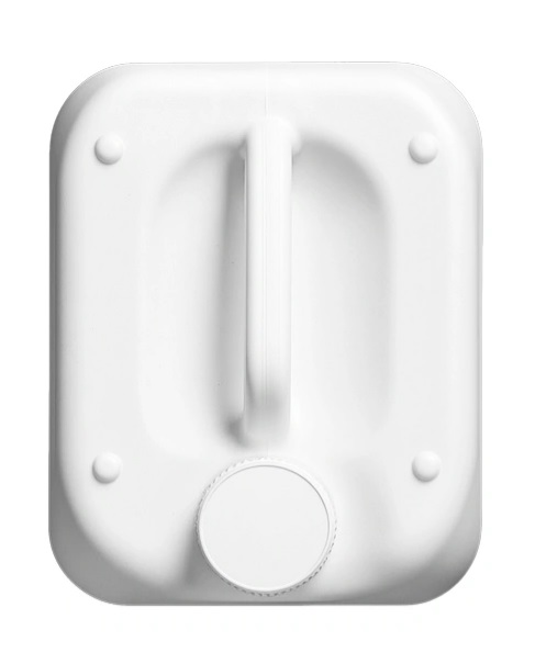 10 liter gallon with button, 47 mm opening