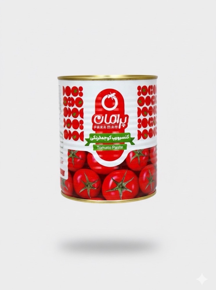 Paraman Premium Tomato Paste – 800g Can, Brix 26.5–28.5