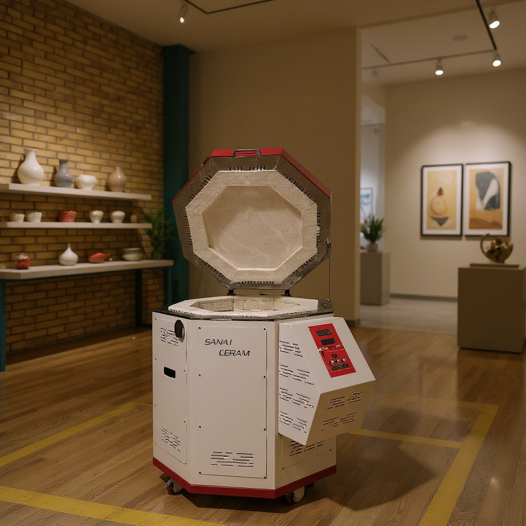 Octagonal Top-Loading Home Kiln