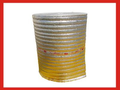 Aluminum-coated polyethylene foam