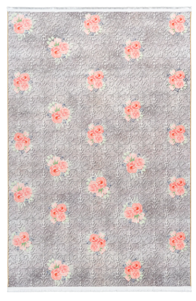 Polyester-Polyogen Rug, Modern Collection-Gray 25AA0130