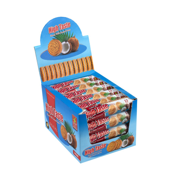 High Taste Sandwich Biscuit with Coconut Cream Filling