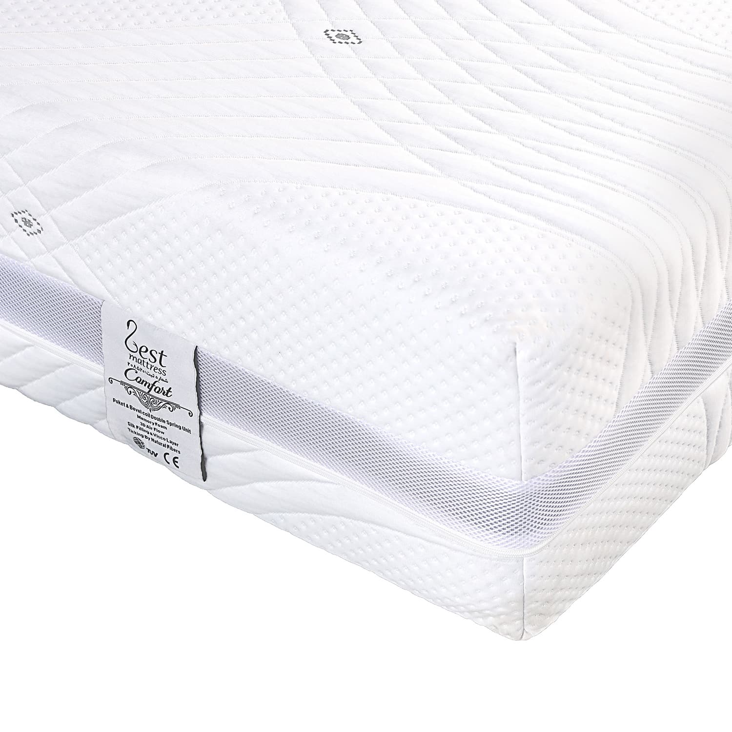 Zest Comfort Medical Hybrid Mattress  30cm, 1610 Pocket Springs