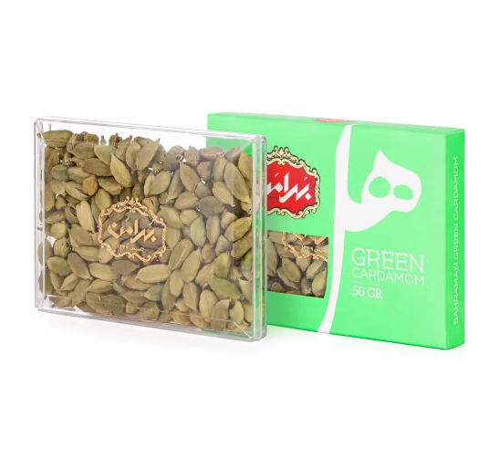 Green Cardamom, 50 grams Book Pack