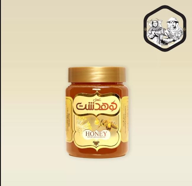 Kouhdasht Honey with Bee Pollen – 600 g