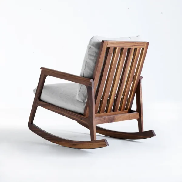 Zed Design Khalseh Rustic Wood Rocker