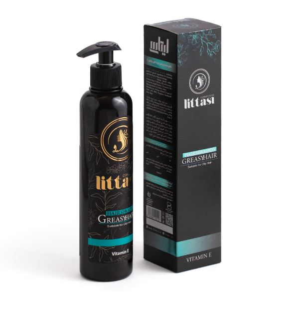 Littasi Oil Control & Deep Cleansing Shampoo with Vitamin E Sebum Balancing Volumizing Shampoo for Oily & Normal Hair, Healthy Scalp Care (320 ml)