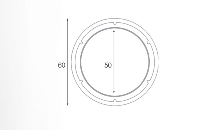pipe profile 60mm