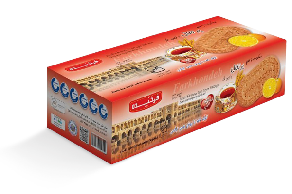 Farkhondeh Biscuit with Orange Taste -450gr