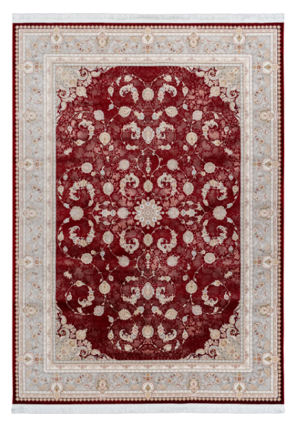 Pile Material Acrylic Rug, Classic Collection-Red 10ES0000