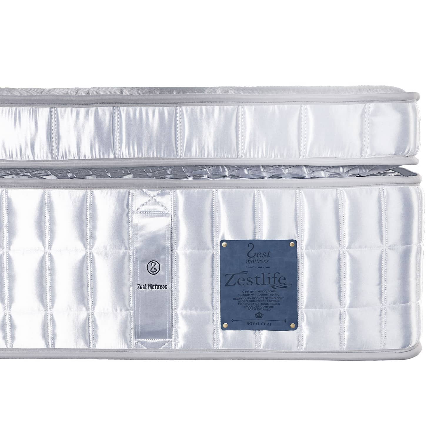 ZEST Life Premium 9-Zone Hybrid Mattress - 50CM