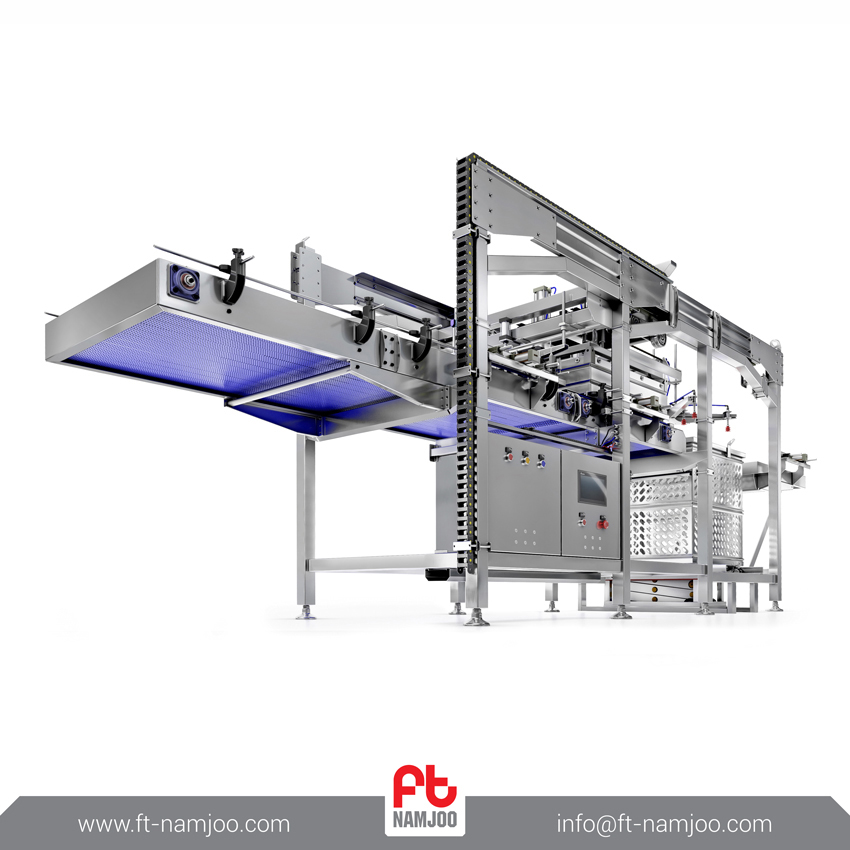 Production line for various non-meat canned products