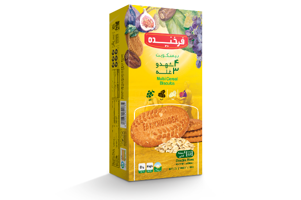 Farkhondeh Multi Cereals Biscuit -215gr