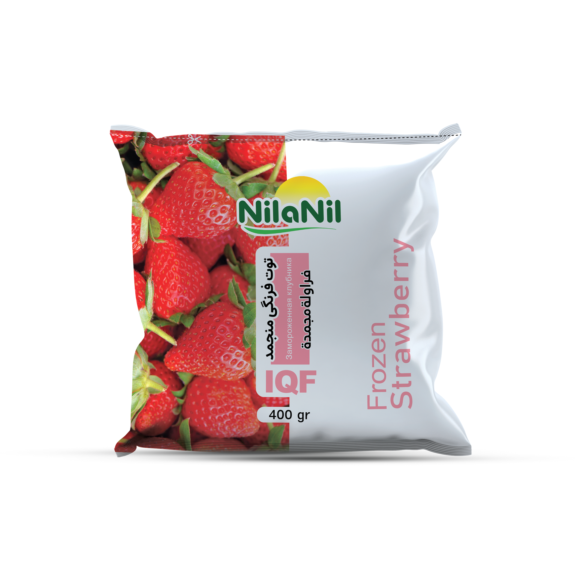 IQF Frozen Whole Strawberries - Premium Quality - 400 g & 10 kg