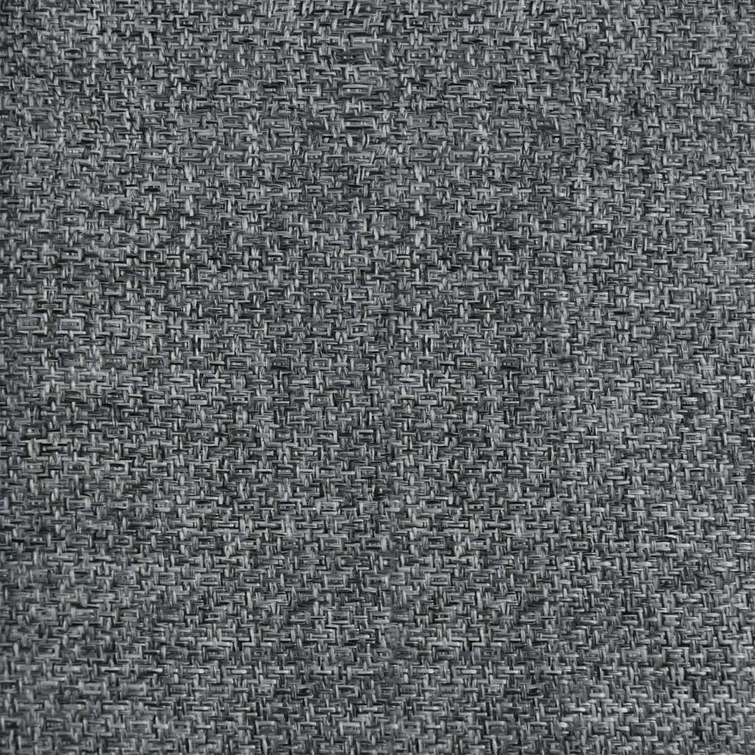 Lara L111 Gray Woven Upholstery Fabric (Gunny Weave)