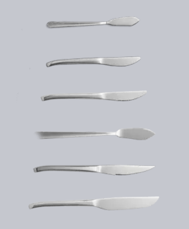 Disposable Plastic Knife  Multiple Models (Chini Maqsoud)