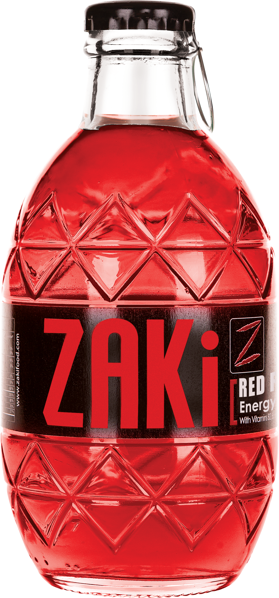 Red Fruit Energy Drink – 240ML Glass Bottle