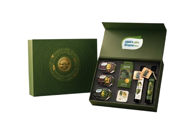 Dolphin Olive VIP Premium Olive Oil and Gourmet Olive Gift Set