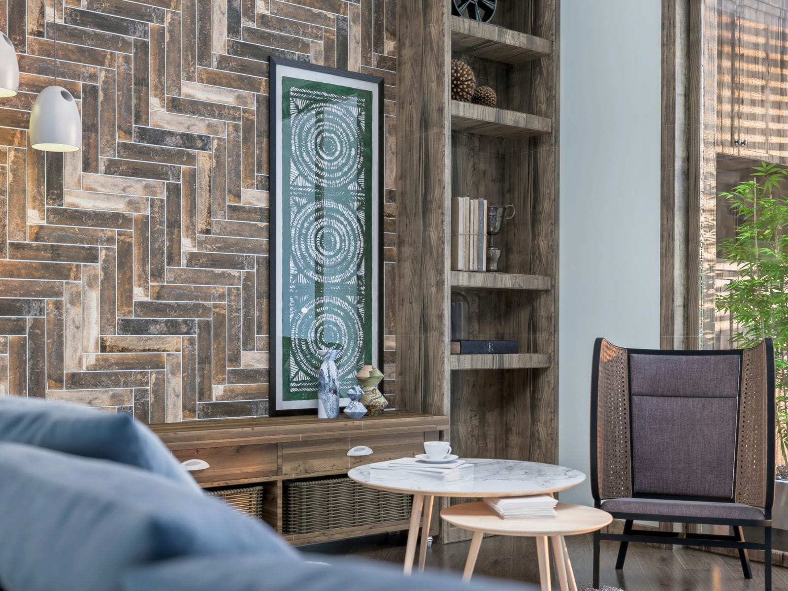 Brown Metalica Tile | 6x30