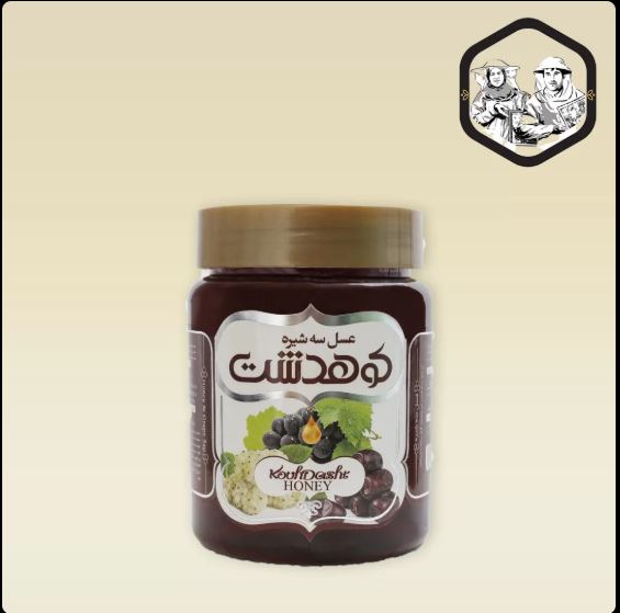 Kouhdasht Three-Molasses Honey Blend - 300 gr