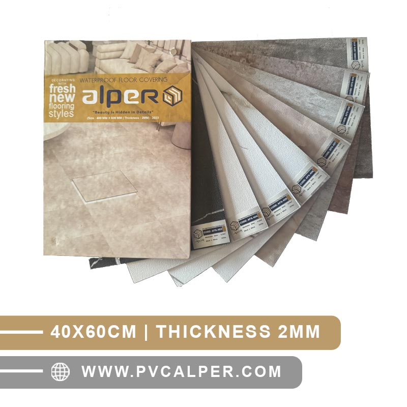 LVT Flooring-Made from high-quality PVC materials for home, office, and commercial use