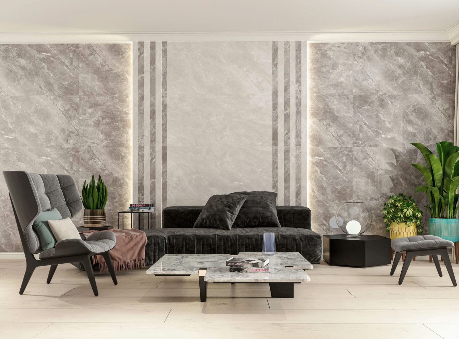 Dark Gray Laberto Tile | 60x120