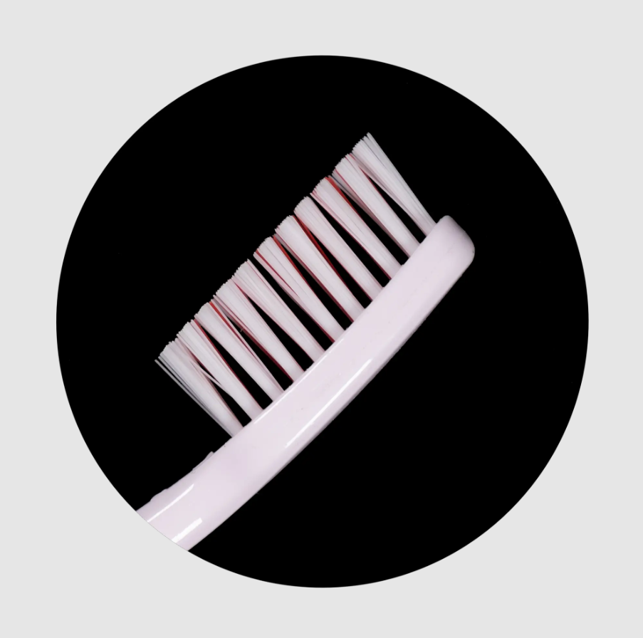 HiDent pro angle soft-medium-hard toothbrush with cap