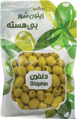 Dolphin Olive Premium Pitted Green Olives – 540 g