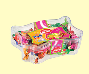 Aidin Trufy Mixed Fruit Toffee Assortment - Plastic Box Pack