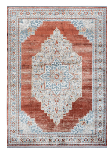 Pile Material Acrylic and Filament Rug,Vintage Collection-Colorful 19NG0480